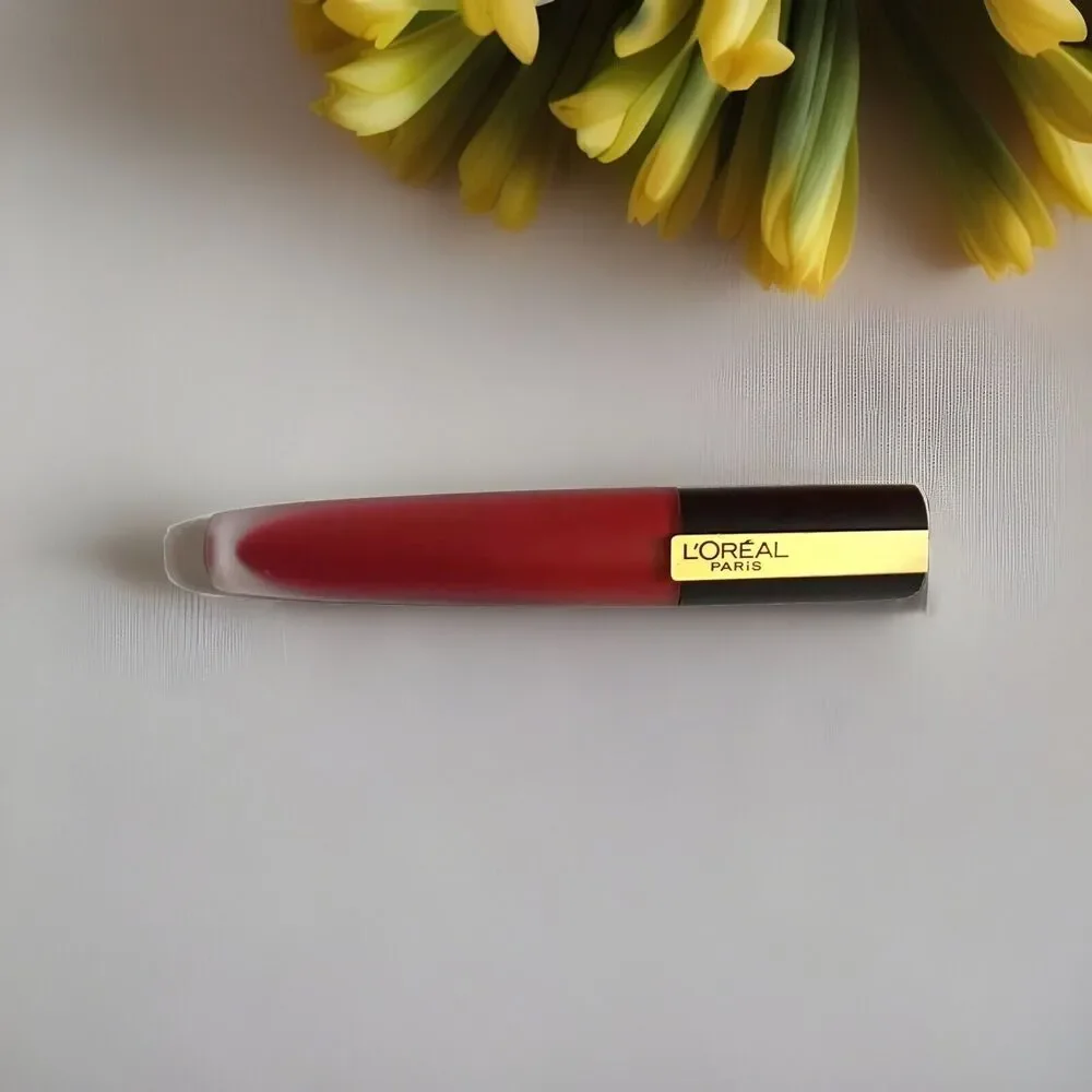 L'Oreal Paris Rouge Signature Lasting Matte Lip Stain Color I Represent 424